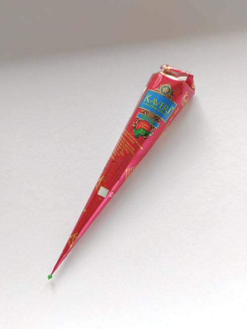 Organic Natural Reddish Brown Henna Cone