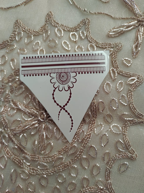 SELECTION OF DIY BRACELET HENNA TATTOO TRANSFER KIT - EASY TEMPORARY BODY ART