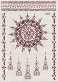 DIY Mandala Tattoo Transfer