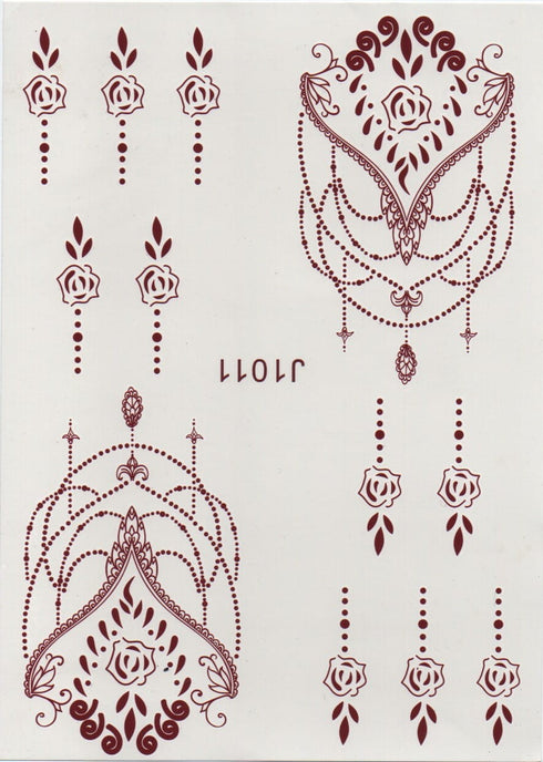 DIY ANGH HENNA TATTOO TRANSFER