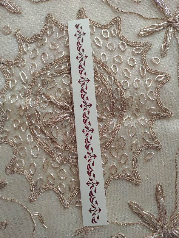 DIY BRACELET HENNA TATTOO TRANSFER