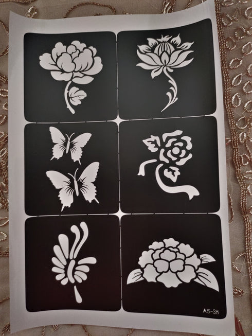 DIY Henna Tattoo Stencil