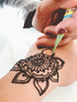 BIRTHDAY HENNA FUN - TEMPORARY TATTOO