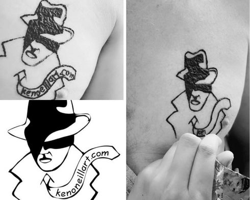 Organic Henna Cone with Stencil kit